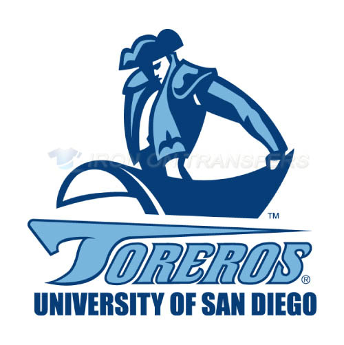 San Diego Toreros Logo T-shirts Iron On Transfers N6120 - Click Image to Close